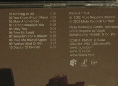 Slater,Luke: Alright on Top, Mute, EU, 2002 Typ: CD Best.-Nr.: 82608 Preis: 5,00 Euro