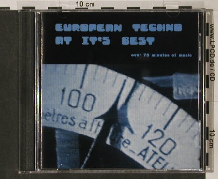 V.A.European Techno: At it's Best, 14 Tr., Amnesia(CVM cd 08-50), D, 1991 - CD - 82636 - 7,50 Euro