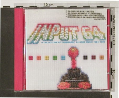 V.A.Input 64: 17 Tr. Commodore c64, L'Age D'Or(), , 2001 - CD - 82637 - 7,50 Euro