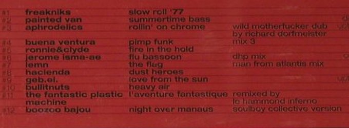 V.A.Future Lounge 01: Freakniks... Boozoo Bajou,12Tr., Stereo Deluxe(Sd 29), D, 1998 - CD - 82638 - 7,50 Euro