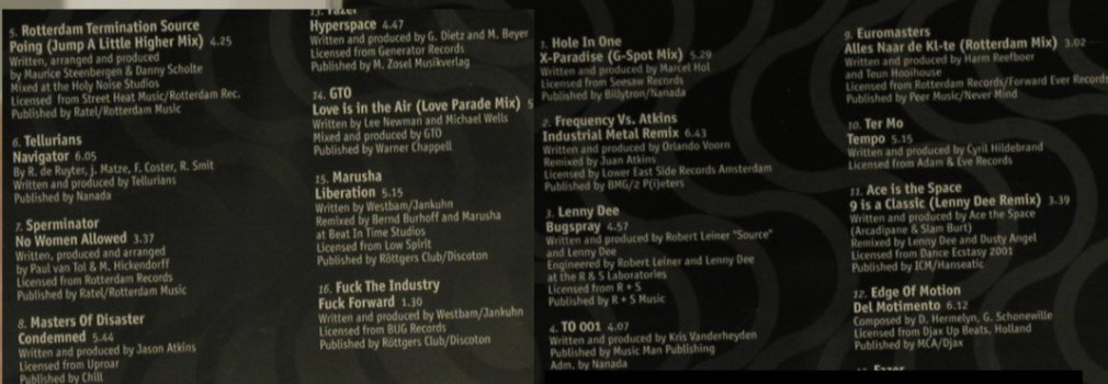 V.A.Forcing The Future Vol.1: Hole in One..Fuck the Industry,16Tr, Polydor(517 526-2), D, 1992 - CD - 82639 - 5,00 Euro