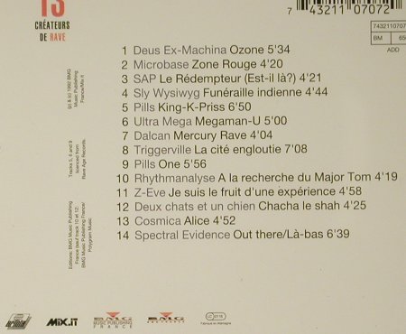 V.A.Ravelation: 13 Creatures de Rave, BMG(), D, 1992 - CD - 82654 - 7,50 Euro