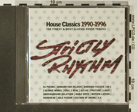 V.A.Strictly Rhythm: House Classics 1990-96,19 Tr., Motor(), D, 1996 - CD - 82659 - 5,00 Euro