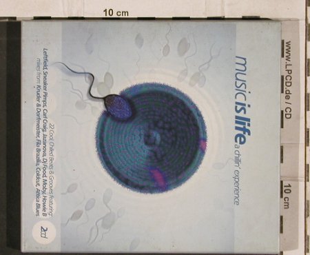 V.A.Music is Life: a chillin'experiment..22 cool,Box, Toot'nHerb(), UK, 2000 - 2CD - 82667 - 10,00 Euro