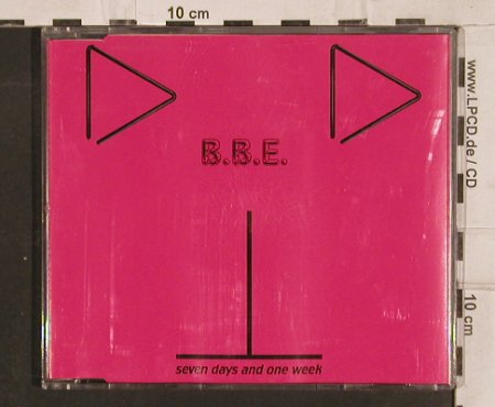 B.B.E.: 7 Days And 1 Week*3, Urban(575 367-2), D, 1996 - CD5inch - 82842 - 3,00 Euro