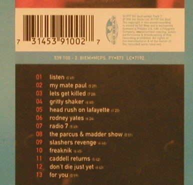 Holmes,David: Lets Get Killed, Go Beat!(), UK, 1997 - CD - 83124 - 7,50 Euro