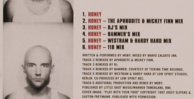 Moby: Honey*6,Promo, Mute(), EEC, 1998 - CD5inch - 83202 - 3,00 Euro