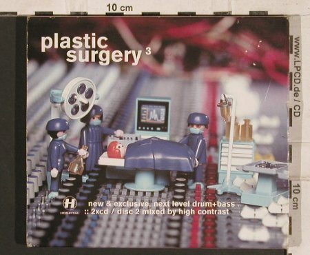 V.A.Plastic Surgery 3: New&exclusive,next levelDrum&Bass, NHS 43 CD(), UK,  - 2CD - 83244 - 10,00 Euro
