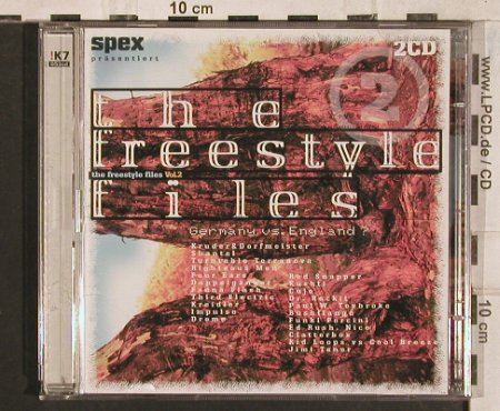 V.A.Freestyle Files: Vol.2,Germany vs.England,22 Tr., K7!(), EC,  - 2CD - 83454 - 10,00 Euro
