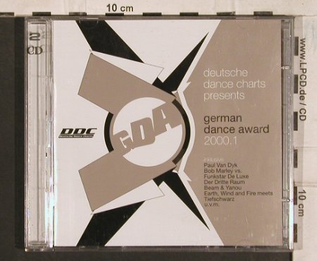V.A.German Dance Award 2000.1: 32 Tr., Goa, Edel(), D, 2000 - 2CD - 83456 - 10,00 Euro