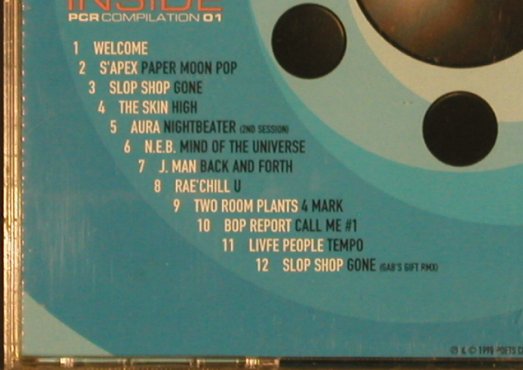 V.A.Inside 01: PCR Compilation, 12Tr., Poets Club Rec.(PCR004), D, 1998 - CD - 83462 - 5,00 Euro