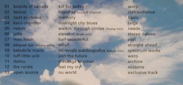 V.A.Groove Anthology: Nu Breaks & Deep House Gems, Indigo(), D, Digi, 2001 - CD - 83478 - 7,50 Euro
