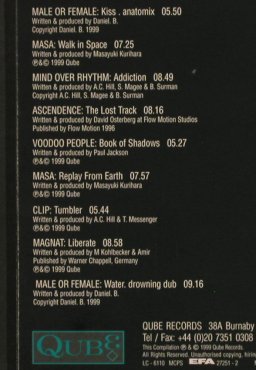 V.A.One 3: Male or Female, Clip, Magnat...9Tr., Qube Rec.(root 1), Digi, 1999 - CD - 83480 - 7,50 Euro