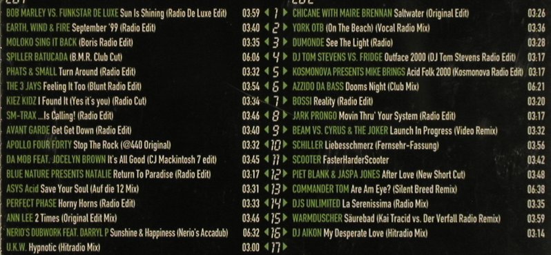 V.A.Party Zone: 33Tr.., Edel(), D, 1999 - 2CD - 83485 - 7,50 Euro
