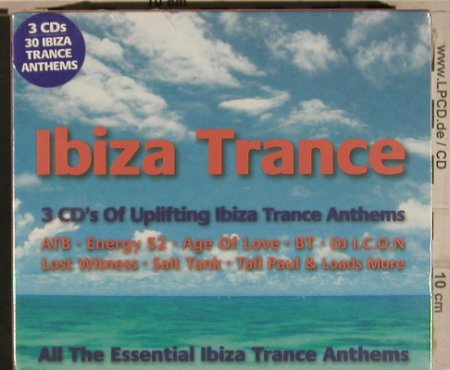 V.A.Ibiza Trance: Uplifting Ibiza Trance, FS-New, Beechwood(IBITcd1), UK, 1999 - 3CD - 83799 - 10,00 Euro