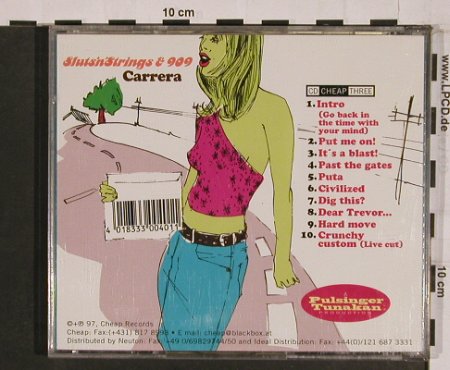 Sluts'N'Strings & 909: Carrera, vg+/m-, Cheap Thre, , 1997 Typ: CD Best.-Nr.: 84211 Preis: 5,00 Euro