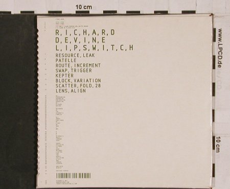 Devine,Richard: Lipswitch, Digi, Warp(), UK,  - CDgx - 84235 - 10,00 Euro