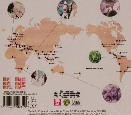 Cabbageboy: Genetically Modified, Ninja Tune (ntone cd35), UK, 1999 Typ: CD Best.-Nr.: 84250 Preis: 10,00 Euro