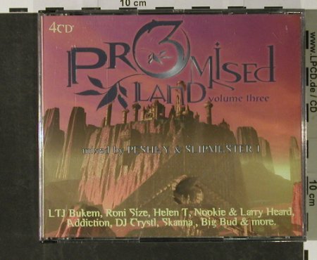 V.A.Promised Land Vol.3: mxd by Peshay & Slipmaster J,56 Tr., HigherLimits(HLPLCD4), UK,  - 4CD - 90193 - 12,50 Euro