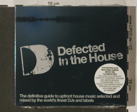 V.A.In the House: Defected, LTD Ed. , Digi, FS-New, Defected(ITH04), UK, 03 - 3CD - 90269 - 14,00 Euro