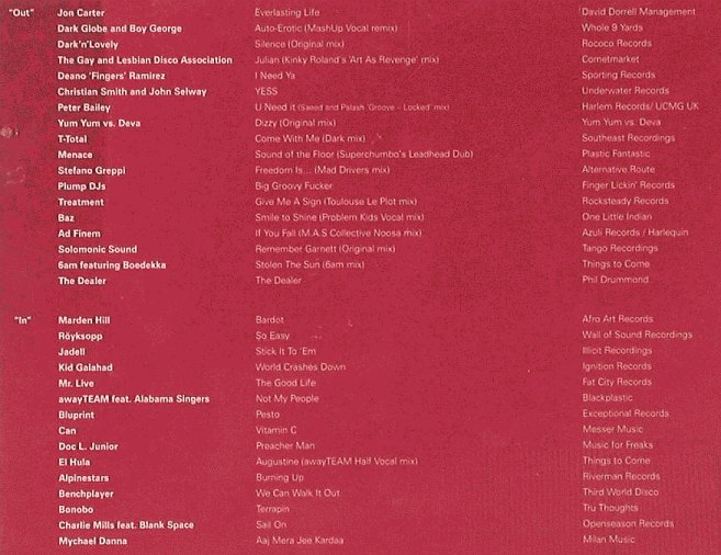 Boy George - In & Out with: A DJ Mix, FS-New, Lalazar (TTDJ003), , 02 Typ: 2CD Best.-Nr.: 90300 Preis: 11,50 Euro