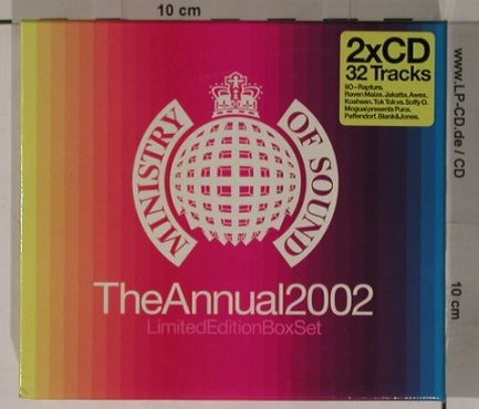 V.A.Ministry Of Sound: The Annual  2002, Box, MinistryOS(), , 02 - 2CD - 90640 - 12,50 Euro