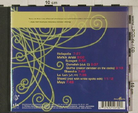 Banco de Gaia: Maya, Digi, FS-New, SixDegrees (1070-2), US, 02 Typ: CD Best.-Nr.: 90644 Preis: 10,00 Euro