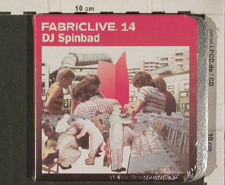 V.A.FabricLive 14: Jacques Lu Cont, metal-Box,-FS-New, Fabric(28), EU, 2004 - CD - 90665 - 10,00 Euro