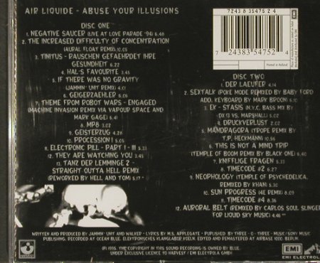 Air Liquide: Abuse Your Illusions, Harvest, , 95 Typ: 2CD Best.-Nr.: 91205 Preis: 12,50 Euro