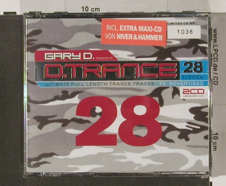 V.A.Gary D.pres.D.Trance: Vol.28-3/2004,Lim.Ed.,No.438 FS-New, EDM(), , 2004 - 4CD - 91525 - 15,00 Euro