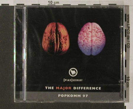 V.A.Popkomm 97: The Major Difference,Promo, FS-New, Pias(CD1P), ,31 Tr.,  - 2CD - 91764 - 10,00 Euro