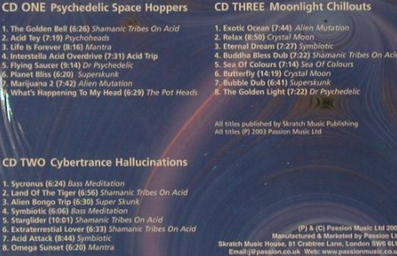 V.A.Goa Classics: Various Artists, FS-New, Passion M.(CDB TOT 25), EEC, 2003 - 3CD - 91773 - 10,00 Euro