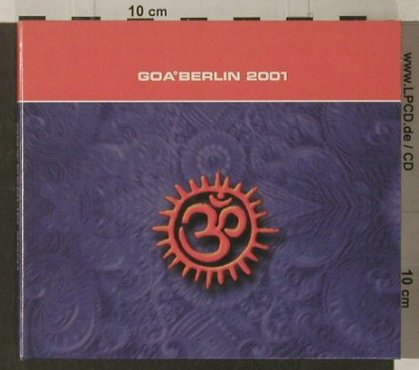 V.A.GoaBerlin 2001: 24 Tr., Digi, tmetric(), D, 2001 - 2CD - 91967 - 10,00 Euro