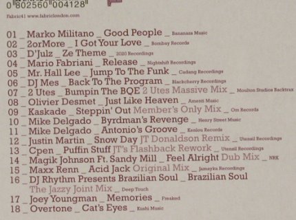 V.A.Fabric 21: DJ Heather, FS-New, Fabric(41), EU, 2005 - CD - 92195 - 10,00 Euro