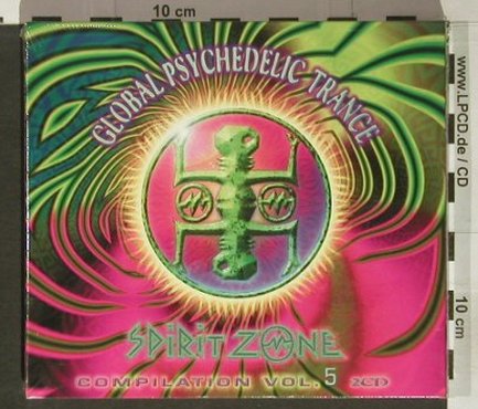 V.A.Global Psychedelic Trance: Vol.5, 19 Tr.Digi, FS-New, SpiritZone(054), D, 1998 - 2CD - 92350 - 20,00 Euro