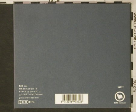 Dromed: Same,Digi, Kiff / Pias (001), D Typ: CD Best.-Nr.: 92390 Preis: 10,00 Euro
