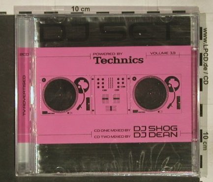 V.A.Technics DJ-Set Vol. 13: by DJ Shog/DJ Dean,37Tr., FS-New, Klubbstyle(), , 2005 - 2CD - 92451 - 10,00 Euro