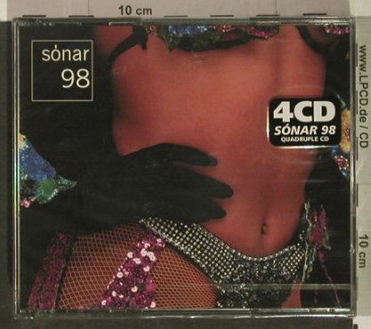 V.A.Sonar 98: 54 Tr., FS-New, So Dens(SD006-4CD), E, 1998 - 4CD - 92457 - 15,00 Euro