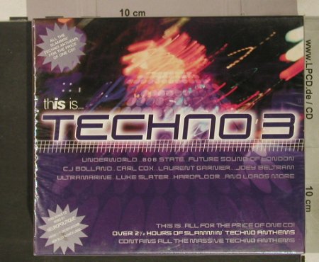 V.A.This Is.. Techno 3: Box Set, FS-New, Beechwood(), UK, 1998 - 3CD - 92459 - 10,00 Euro