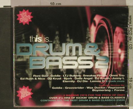 V.A.This Is...Drum & Bass 2: 22 Tr. 12", FS-New, Beechwood(), UK, 1997 - 3CD - 92461 - 12,50 Euro