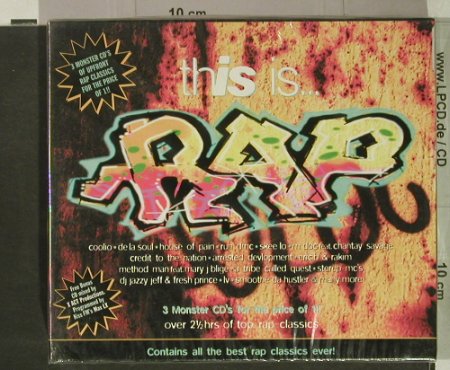 V.A.This Is... Rap: Box Set, FS-New, Beechwood(), UK, 1996 - 3CD - 92463 - 12,50 Euro