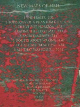 Schütze,Paul: New Maps Of Hell, Big Cat, UK, 1996 Typ: CD Best.-Nr.: 92557 Preis: 11,50 Euro