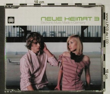 V.A.Neue Heimat: 3, Electronic Music, Ministry of Sound(), D,Promo, 2003 - 2CD - 92899 - 10,00 Euro