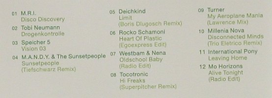 V.A.Neue Heimat: 3, Electronic Music, Ministry of Sound(), D,Promo, 2003 - 2CD - 92899 - 10,00 Euro