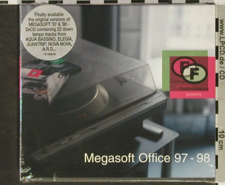 V.A.Megasoft Office 97-98: 20 Tr., Digi, FS-New, F Communications(F 099DCD), , 1997 - 2CD - 92946 - 11,50 Euro