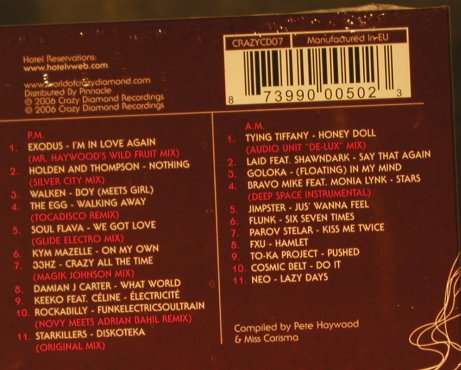 V.A.Hotel Voyeur: Afterhours,Digi, FS-New, Crazy Diamond Recordings(CRAZYcd07), EU, 2006 - 2CD - 93500 - 10,00 Euro