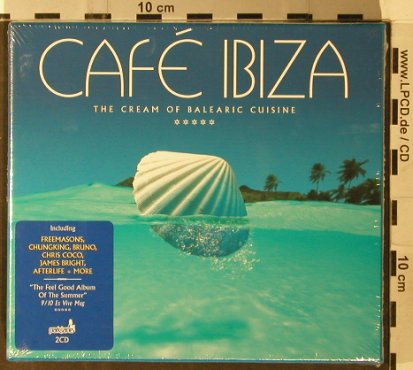 V.A.Cafe Ibiza: The Cream of Balearic Cuisine, Park Lane Rec.(), EU,FS-New, 2006 - 2CD - 93589 - 14,00 Euro