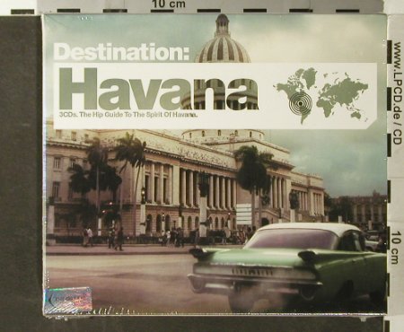 V.A.Destination: Havana,The Hip Guide to..., FS-New, Bar de Lune(), UK, 2006 - 3CD - 93623 - 10,00 Euro
