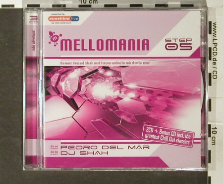 V.A.Mellomania 5: Pedro Del Mar/DJ Shah, FS-New, Klubbstyle(), EU, 2005 - 2CD - 93758 - 12,50 Euro