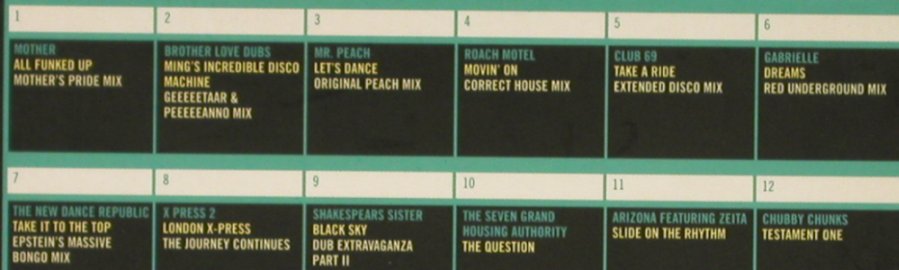 V.A.Ministry Of Sound: The Session , Vol.1, MinistryOS(MINcd1), UK, 93 - CD - 93946 - 12,50 Euro